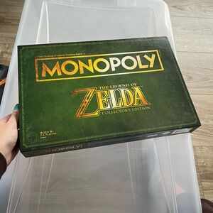 The Legend of Zelda Collector's Edition Monopoly Game Complete 2017 Nintendo
